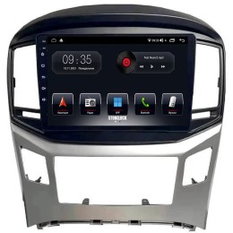 Штатная магнитола Stonelock HYD912MB 3/32 ГБ для Hyundai H1 Starex II 2015-2022 серый на Android 10.0