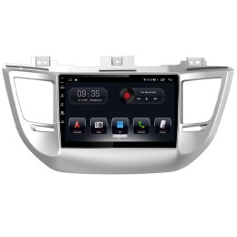 Штатная магнитола Stonelock HYD9041MB 3/32 ГБ для Hyundai Tucson III 2015-2018 cерая на Android 10.0