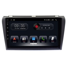 Штатная магнитола Stonelock MZD904MB 3/32 ГБ для Mazda 3 (BK) 2003-2009 на Android 10.0