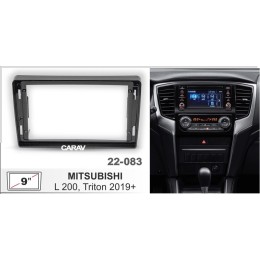 Штатная магнитола Stonelock MSB906MB 3/32 ГБ для Mitsubishi L200 2018-2024 на Android 10.0