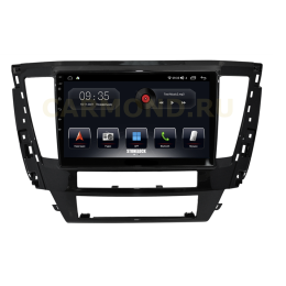 Штатная магнитола Stonelock MSB106MB 3/32 ГБ для Mitsubishi Pajero Sport III 2019-2025 на Android 10.0