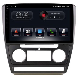 Штатная магнитола Stonelock SK1010MB 3/32 ГБ для Skoda Octavia II (A5) 2004-2013 глянец на Android 10.0