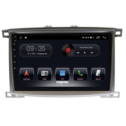 Штатная магнитола Stonelock TOY117MB 3/32 ГБ для Toyota Land Cruiser 100 2002-2007 на Android 10.0