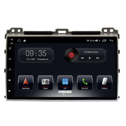 Stonelock TOY902MB 6/128 ГБ для Toyota Land Cruiser Prado 120 2002-2009 на Android 10.0