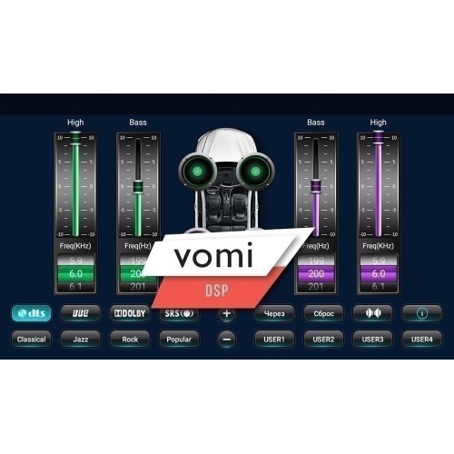 Штатная магнитола Vomi AK403R10-MTK для Dodge 2006-2020 на Android 10.0