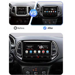 Vomi AK458R10-MTK для Jeep Compass II 2017-2024 на Android 10.0