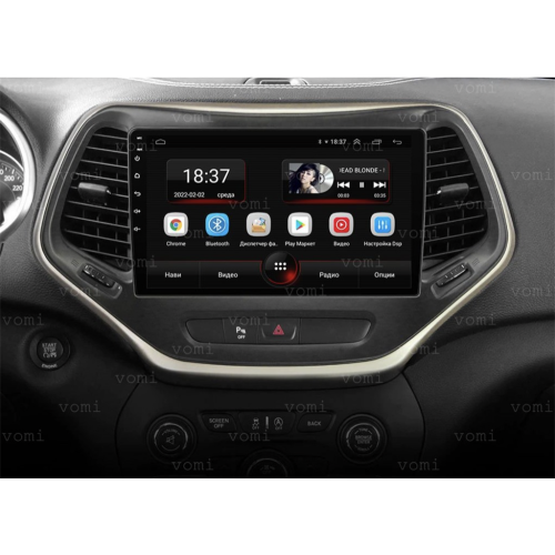 Штатная магнитола Vomi AK512R10-MTK для Jeep Cherokee IV (WK2) 2013-2017 на Android 10.0