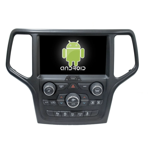 Штатная магнитола CarMedia KR-9176-S10 для Jeep Grand Cherokee 2013-2022 черный на Android 10.0