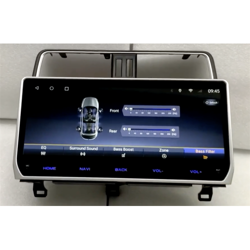 Штатная магнитола CarMedia NH-T1204 для Toyota Prado 150 2017-2020 на Android 10.0