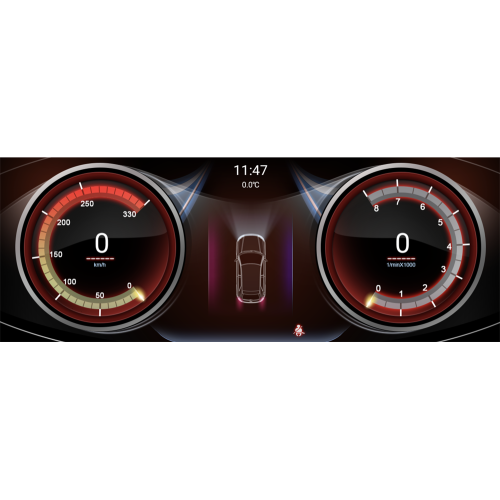 Штатная магнитола Parafar для Audi A4/A5 2009-2015 экран 10.25 на Android 11.0 (PF7938AHD)