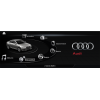 Штатная магнитола Parafar для Audi A4/A5 2009-2015 экран 10.25 на Android 11.0 (PF7938AHD)