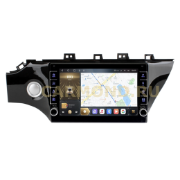 Штатная магнитола CarMedia OL-1742-2-N (с кнопками) для Kia Rio IV 2017-2020 на Android 10.0