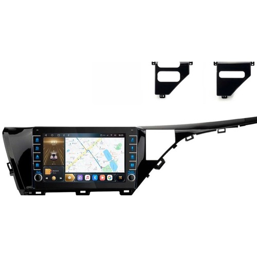 Штатная магнитола CarMedia OL-1695-N (с кнопками) для TOYOTA CAMRY V70 2018-2021 на Android 10.0