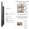 НАВЕСНОЙ МОНИТОР 12.5" ERGO ER1250AN (ANDROID 11, HDMI IN/OUT), СЕРЕБРИСТЫЙ