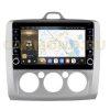 Штатная магнитола CarMedia OL-9201-A-N для Ford Focus II 2005-2011 (с кнопками) с климат-контролем на Android 10.0