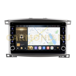 CarMedia OL-1698-P (с кнопками) для Toyota Land Cruiser 100 2002-2008 на Android 10.0