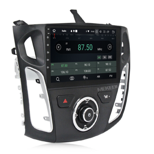 Штатная магнитола CarMedia MKD-7081-P6 для Ford Focus III 2011-2016 на Android 10.0