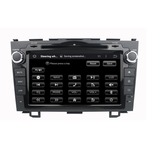 Штатная магнитола CarMedia MKD-8079-P6 для Honda CR-V III 2007-2012 на Android 10.0