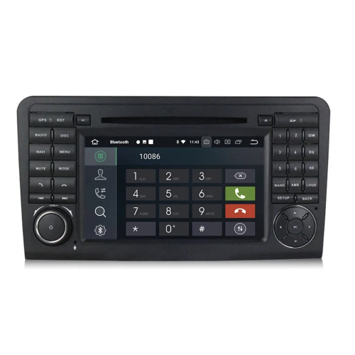 Штатная магнитола CarMedia MKD-7008-P6 для Mercedes GL-klasse (X164), ML-klasse (W164) 2005-2012 на Android 10.0