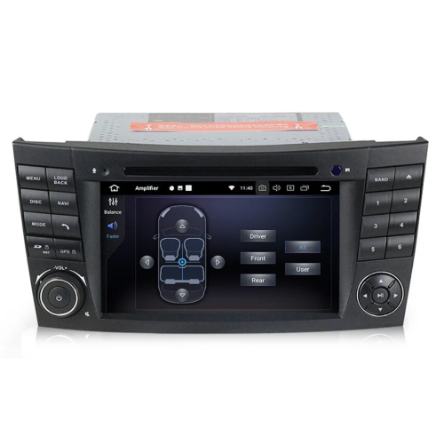 Штатная магнитола CarMedia MKD-7011-P6 для Mercedes E-klasse W211/S211 2002-2009 на Android 10.0
