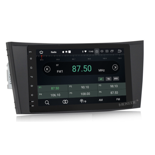 Штатная магнитола CarMedia MKD-M811-P6N для Mercedes E-klasse (W211), CLS-klasse (C219) 2002-2009 на Android 11.0