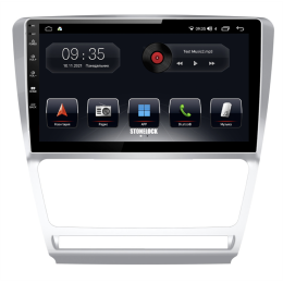 Штатная магнитола Stonelock SK1011MB8 2/32 ГБ для Skoda Octavia II (A5) 2004-2013 на Android 10.0