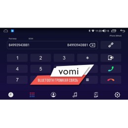 Штатная магнитола Vomi ZX432R9-9863-LTE для Hyundai H1 2017+ на Android 10.0