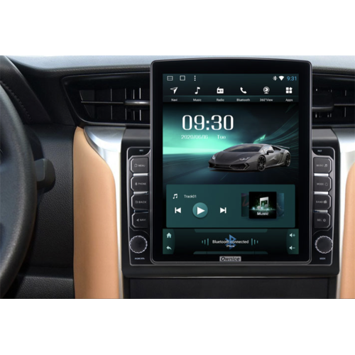 Штатная магнитола CarMedia OL-9699-HL TESLA для Toyota FORTUNER 2015-2025 на Android 10.0