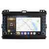 Штатная магнитола CarMedia OL-9696-P (с кнопками) для Toyota LC Prado 120 2002-2009 на Android 10.0