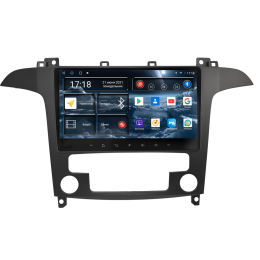 Штатная магнитола Redpower 71139M для Ford S-MAX 2006-2015 с климат-контролем на Android 10.0