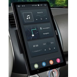 Универсальная магнитола 2 DIN CarMedia OL-1033-P6 поворотный экран 13.3