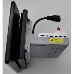 Универсальная магнитола 2 DIN CarMedia OL-1033-P6 поворотный экран 13.3