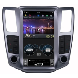 CarMedia ZF-1278W-DSP Tesla-Style для Lexus RX 2004-2008 (цвет панелей: серый) на Android 9.0