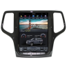 Магнитола Тесла CarMedia ZF-1217B-DSP Tesla-Style для Jeep Grand Cherokee 2013+ (рамка цвет: черная) на Android 9.0
