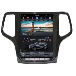 CarMedia ZF-1217B-DSP Tesla-Style для Jeep Grand Cherokee 2013+ (рамка цвет: черная) на Android 9.0