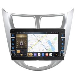 CarMedia OL-9707-N (с кнопками) для Hyundai Solaris I 2011-2017 на Android 10.0