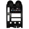 Штатная магнитола Vomi AK539R9-MTK для Hummer H2 2002-2007 круглые воздуховоды на Android 10.0