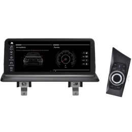 Штатная магнитола Roximo RW-2708QD для BMW 1 E81/E82/E87/E88 (2006-2012) для комплектации без штатного дисплея, iDrive в комплекте на Android 9.0