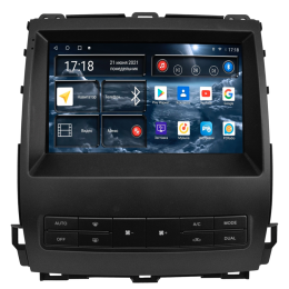 Штатная магнитола Redpower 71282 для Toyota Land Cruiser Prado 120 2002-2009 топовые комплектации на Android 10.0