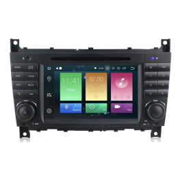 CarMedia MKD-7013-P6 для Mercedes C-klasse (W203), CLC-klasse, G-klasse (W463), CLK-klasse (W209) 2004-2012 на Android 10.0