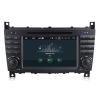 Штатная магнитола CarMedia MKD-7013-P6 для Mercedes C-klasse (W203), CLC-klasse, G-klasse (W463), CLK-klasse (W209) 2004-2012 на Android 10.0