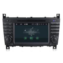 CarMedia MKD-7013-P6 для Mercedes C-klasse (W203), CLC-klasse, G-klasse (W463), CLK-klasse (W209) 2004-2012 на Android 10.0