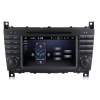 Штатная магнитола CarMedia MKD-7013-P6 для Mercedes C-klasse (W203), CLC-klasse, G-klasse (W463), CLK-klasse (W209) 2004-2012 на Android 10.0