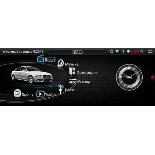 Штатная магнитола Parafar для Mercedes A-klasse (W176) 2012-2015 NTG 4.5/4.7 экран 12.3 на Android 11.0 (PF7111A11A)