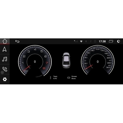 Штатная магнитола Parafar для Audi Q5 (2017+) LVDS 8Pin на Android 10.0 (PF1068)