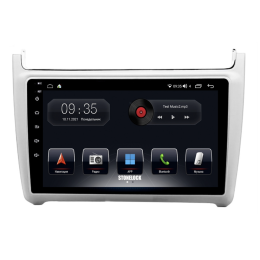 Штатная магнитола Stonelock VW907MB 3/32 ГБ для Volkswagen Polo 5 2009-2019 cеребро на Android 10.0