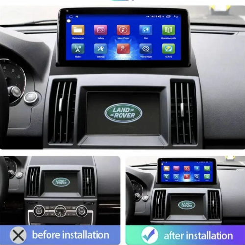 Штатная магнитола CarMedia NH-1020 для Land Rover Freelander II 2012-2015 на Android 10.0