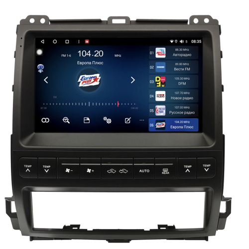 Wide Media KS9632QR-3/32 4G-SIM для Toyota Land Cruiser Prado 120 2002-2009 на Android 10.0