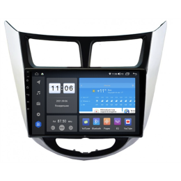 Штатная магнитола Vomi ZX476R9-7862-LTE-4-64 для Hyundai Solaris I 2011-2017 на Android 10.0