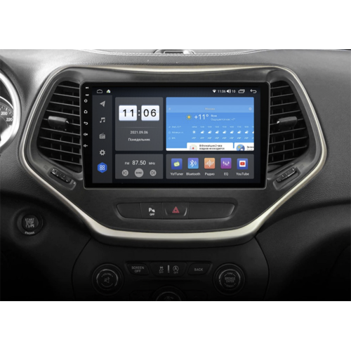 Штатная магнитола Vomi ZX512R10-7862-LTE-4-64 для Jeep Cherokee IV (WK2) 2013-2017 на Android 10.0
